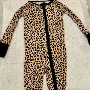 Little Sleepies Limited Edition Leopard Zippy